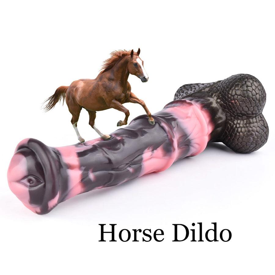 10 Inches Soft Silicone Horse Cock Dildo Toy – Xinghaoya