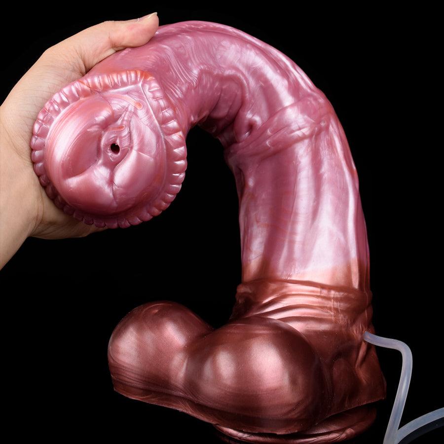 14 Inches Large Horse Squirting Dildo