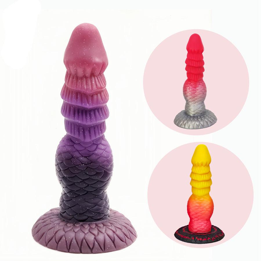 8 Inches Soft Silicone Dragon Dildo Sex Toy – Xinghaoya