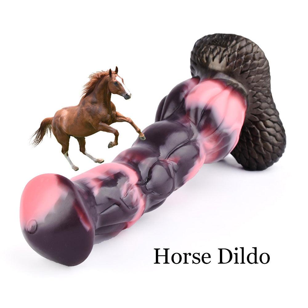 9 Inches Suction Cup Horse Penis Dildo for Women – Xinghaoya