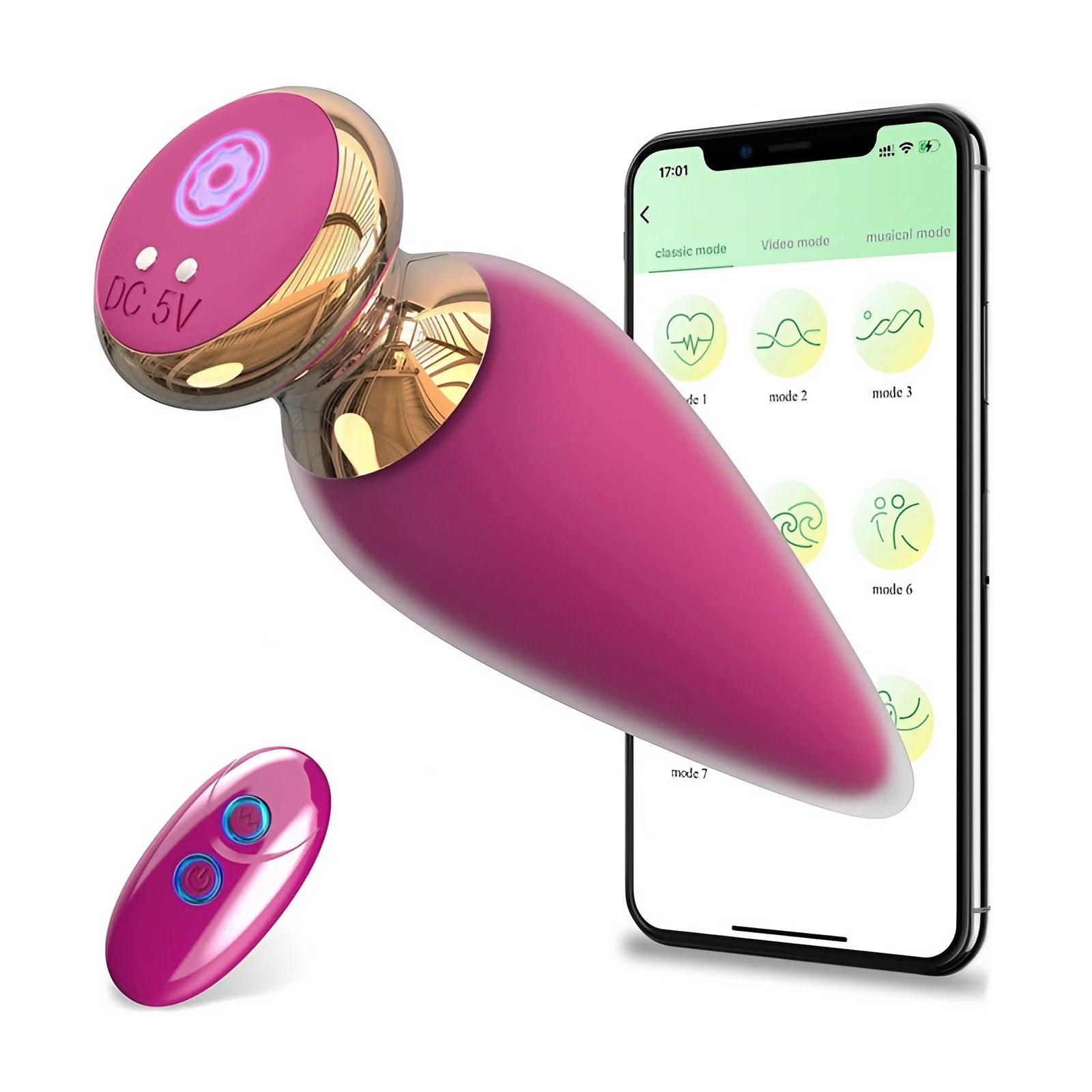 APP Control Vibrating Butt Plug – Xinghaoya