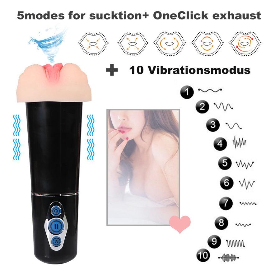 Automatic Sucking Fleshlight Male Masturbator – Xinghaoya