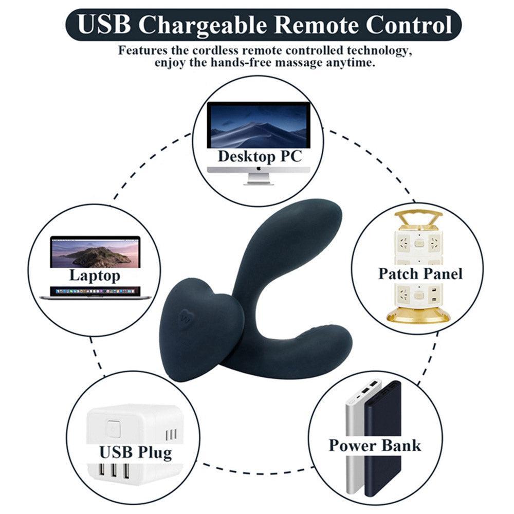 Remote Control Anal Plug Vibrator for Men – Xinghaoya