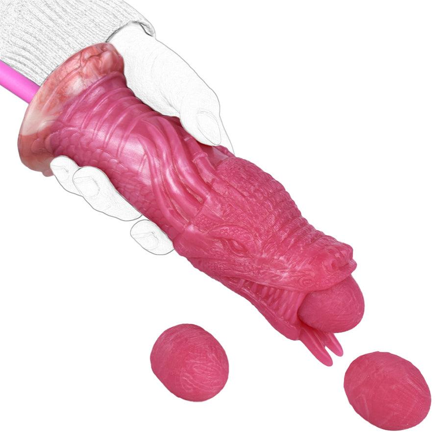 Silicone Ovipositor Alien Dildo for BDSM Game