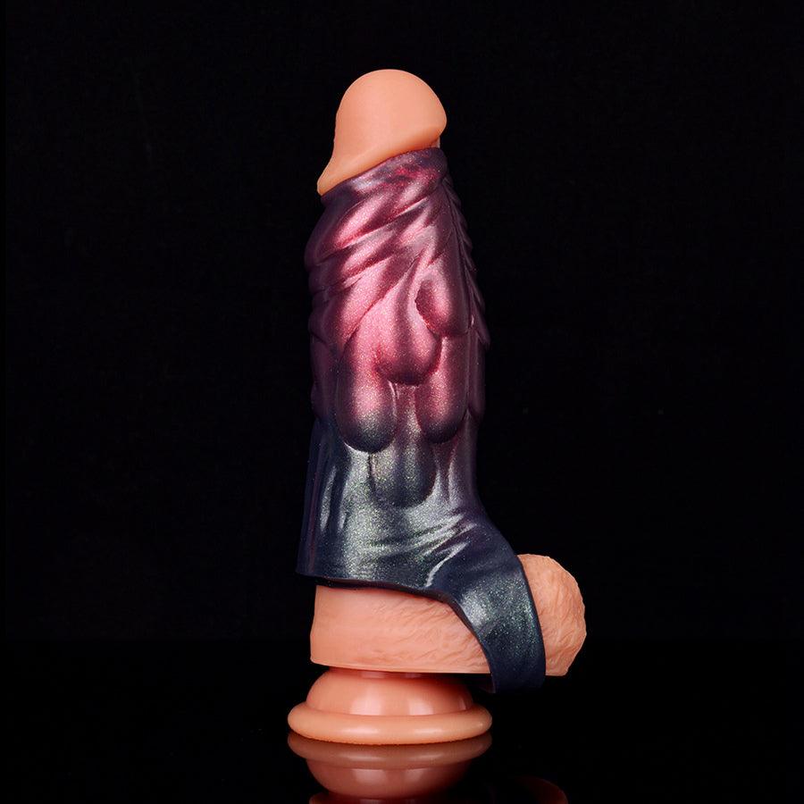 Manga de extensión de pene de silicona suave para hombres – Xinghaoya