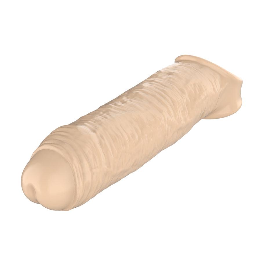 Soft Silicone Vibrating Cock Sleeve for Men