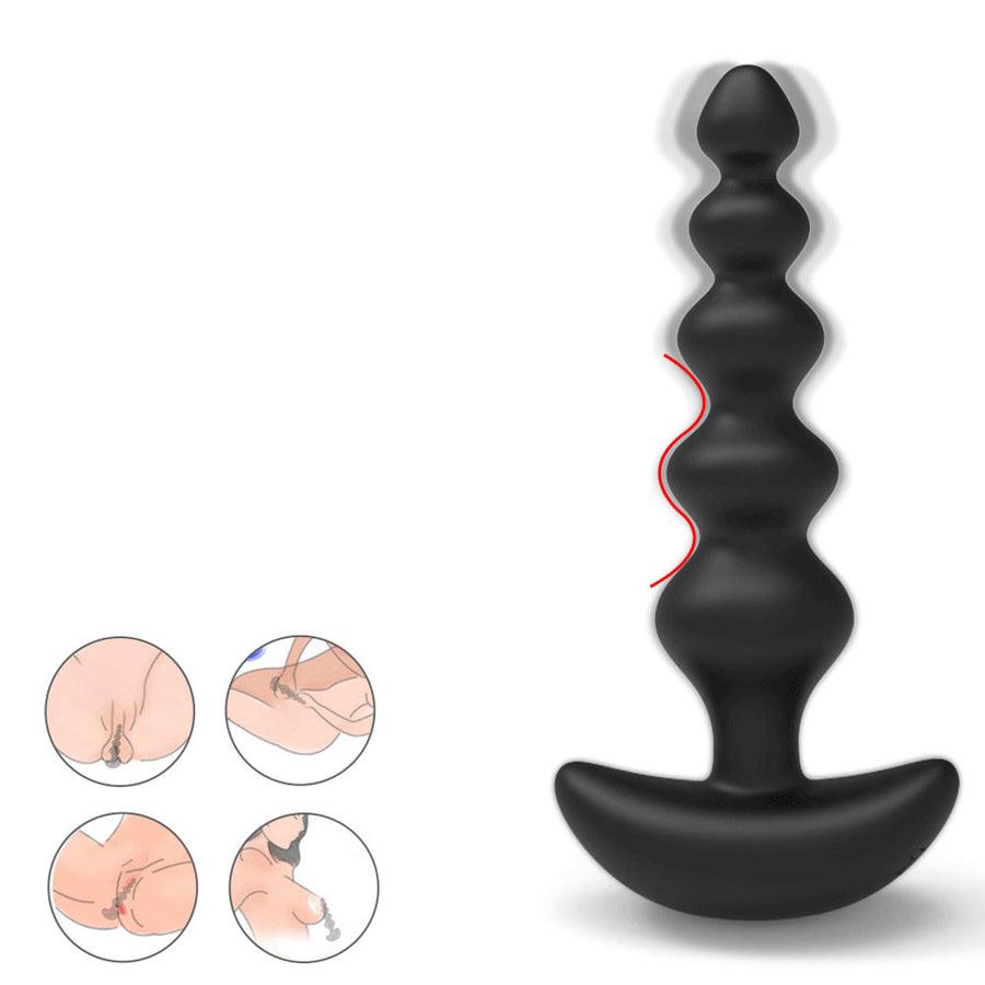 Vibrating Anal Beads Vibrator