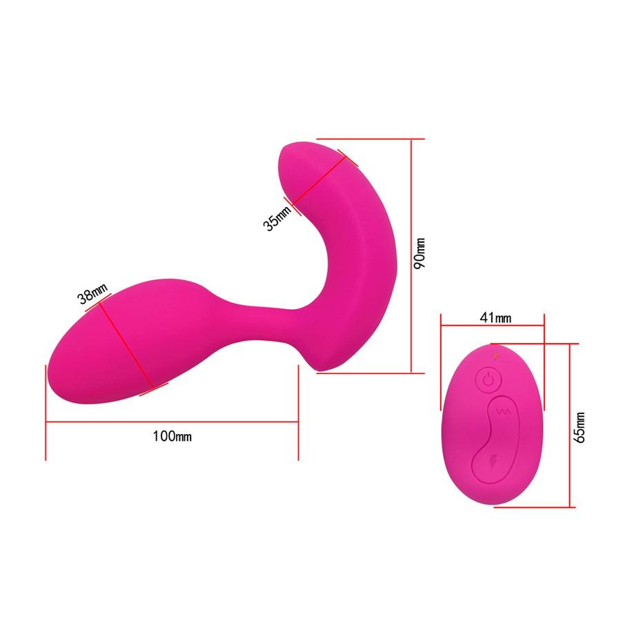 Vibrador de múltiples funciones con control remoto inalámbrico – Xinghaoya