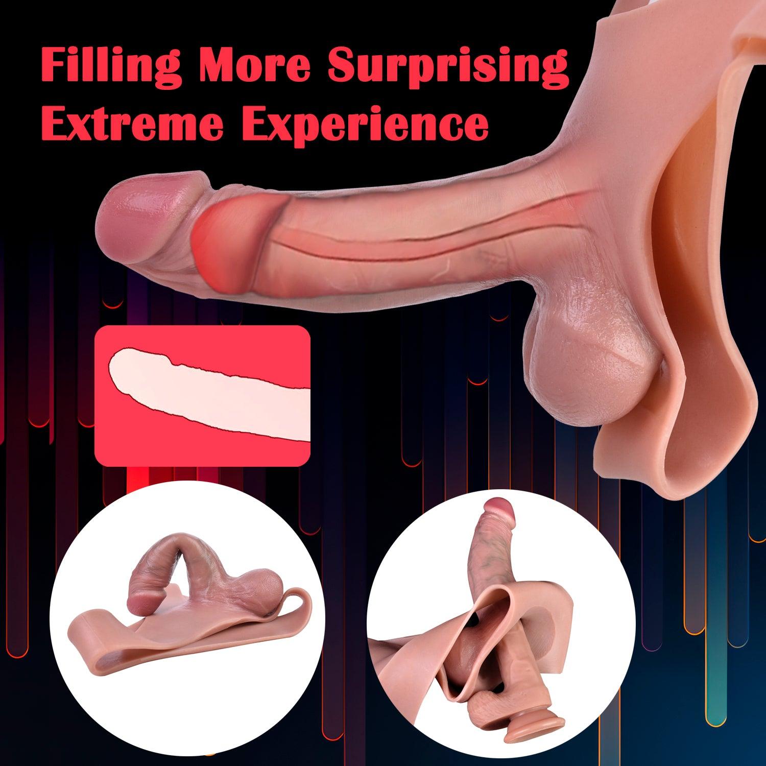 Xinghaoya Silicone Hollow Strapon Dildo