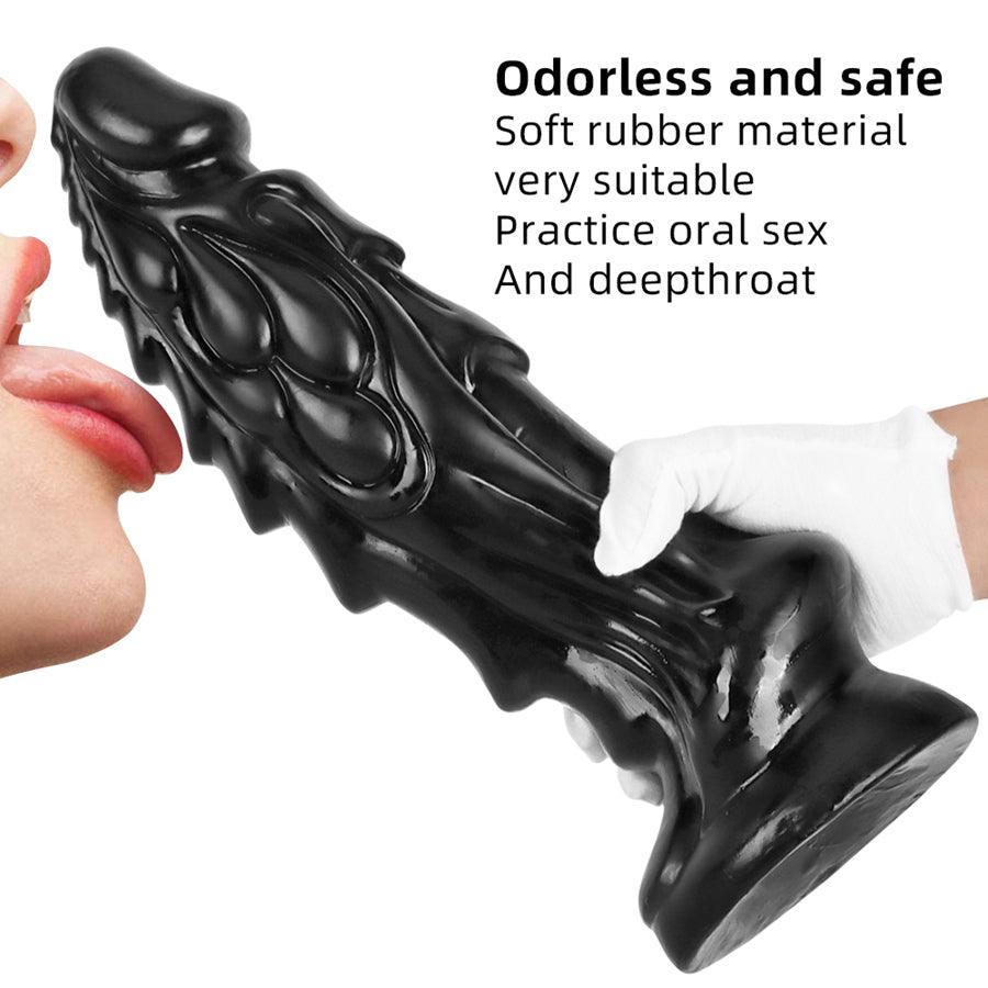 13 Inches Black Giant Dragon Dildo – Xinghaoya