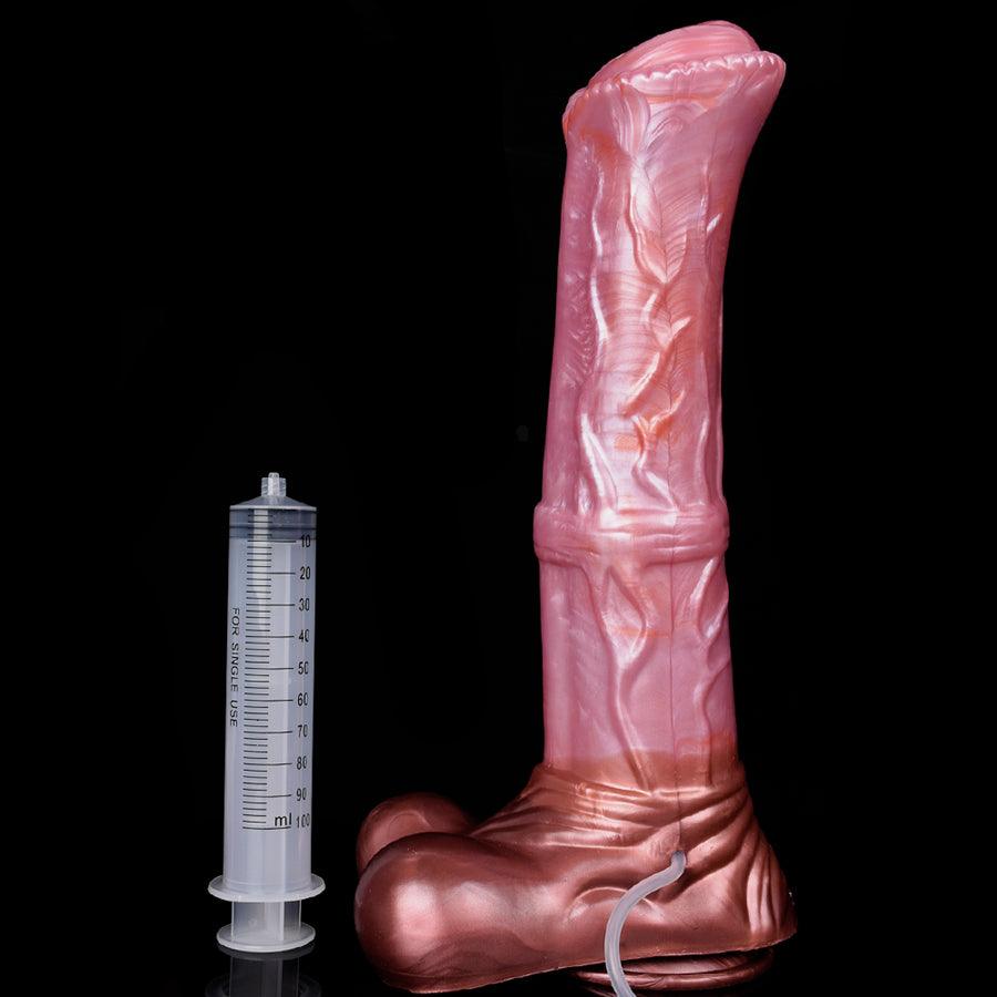 14 Inches Large Horse Squirting Dildo