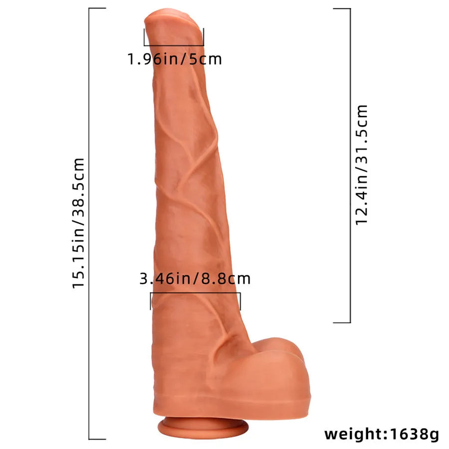 15 inch dildo