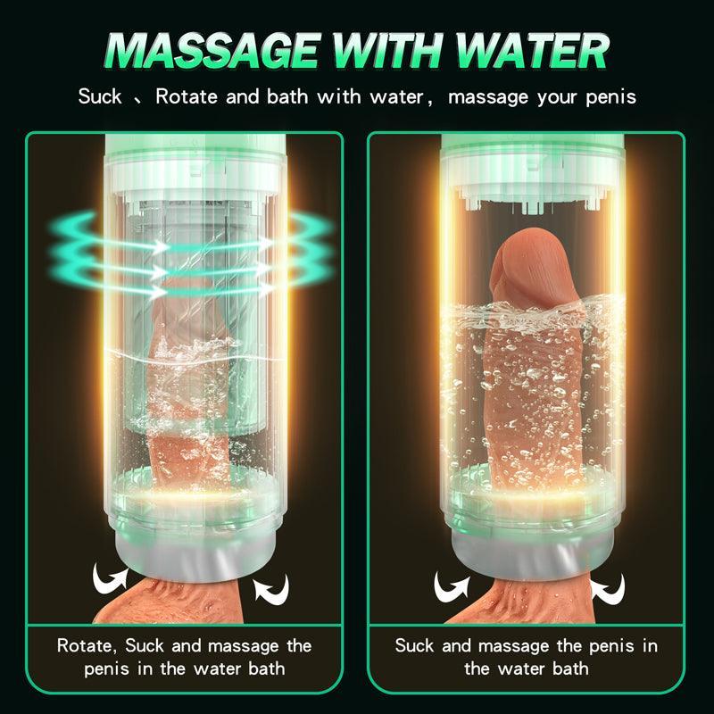 2 in 1 Male Penis Care Masturbator Sex Toy - xinghaoya official store