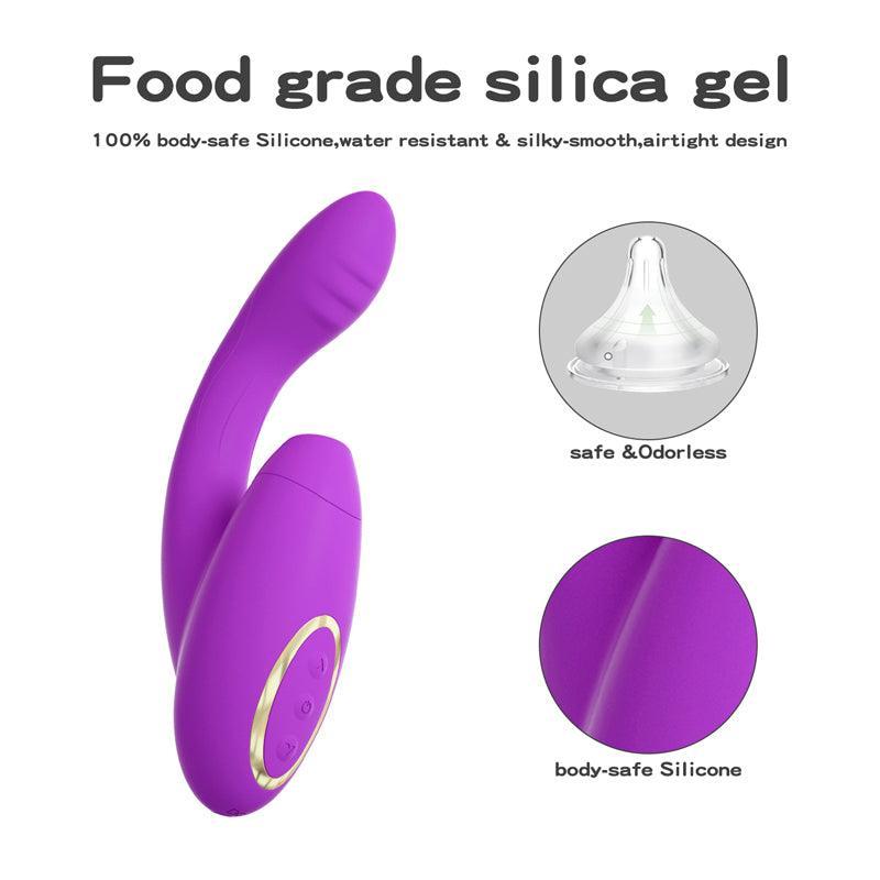 2 in 1 Sucking G Spot Vibrator - xinghaoya official store