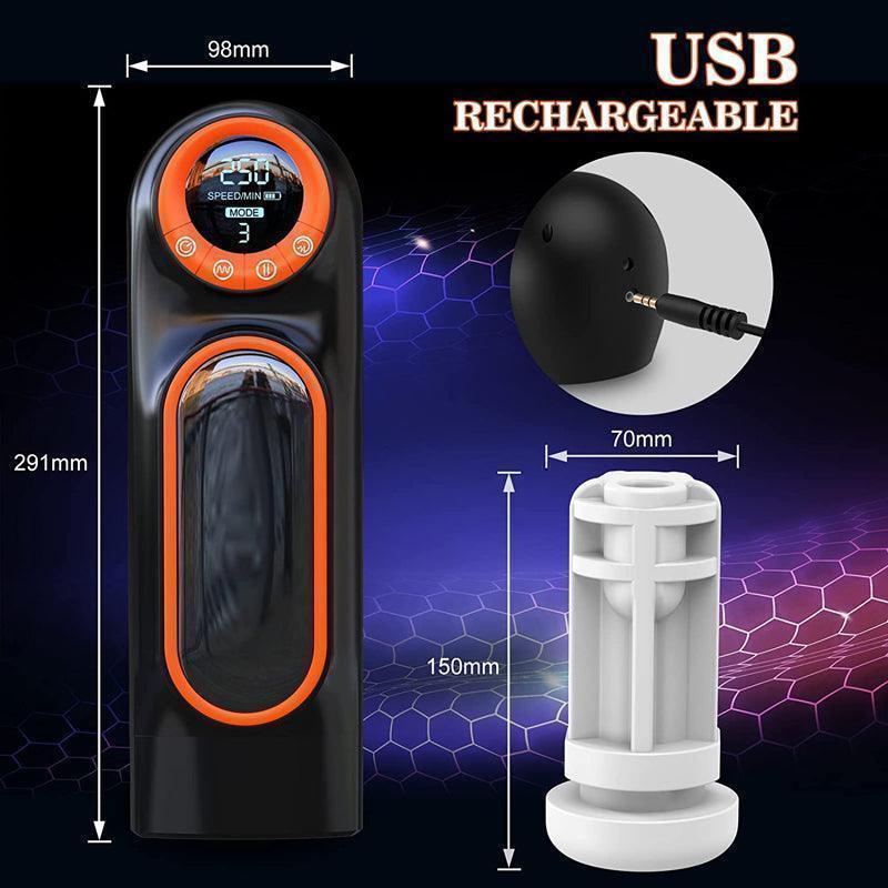 🔥🔥🔥3-In-1 Automatic Male Stroker Masturbator Blowjob Simulator Sex Toy - xinghaoya official store