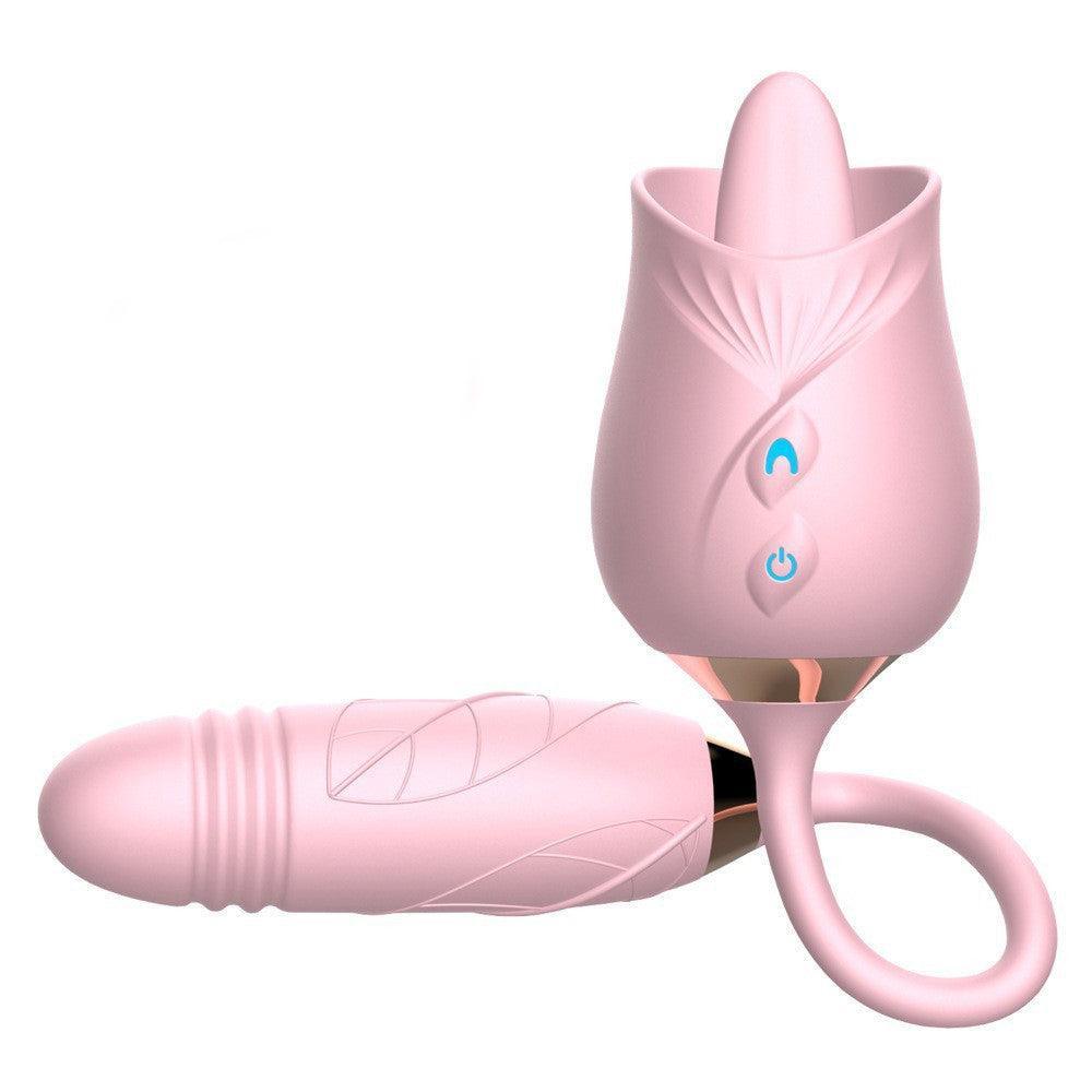 3-in-1 Licking Clit Rose Toy With Thrusting Egg Vibrator – Xinghaoya