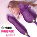 3 in 1 Thrusting Rose Clitoral Vibrator Sex Toys for Women - xinghaoya official store