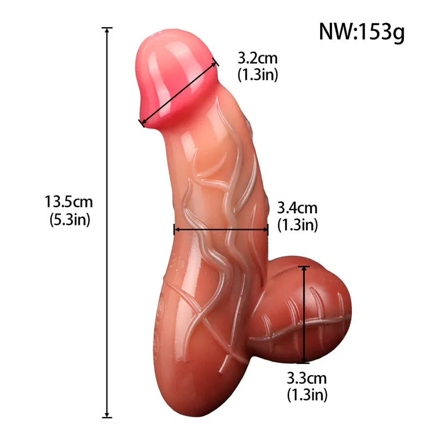 5.3 inch dildo