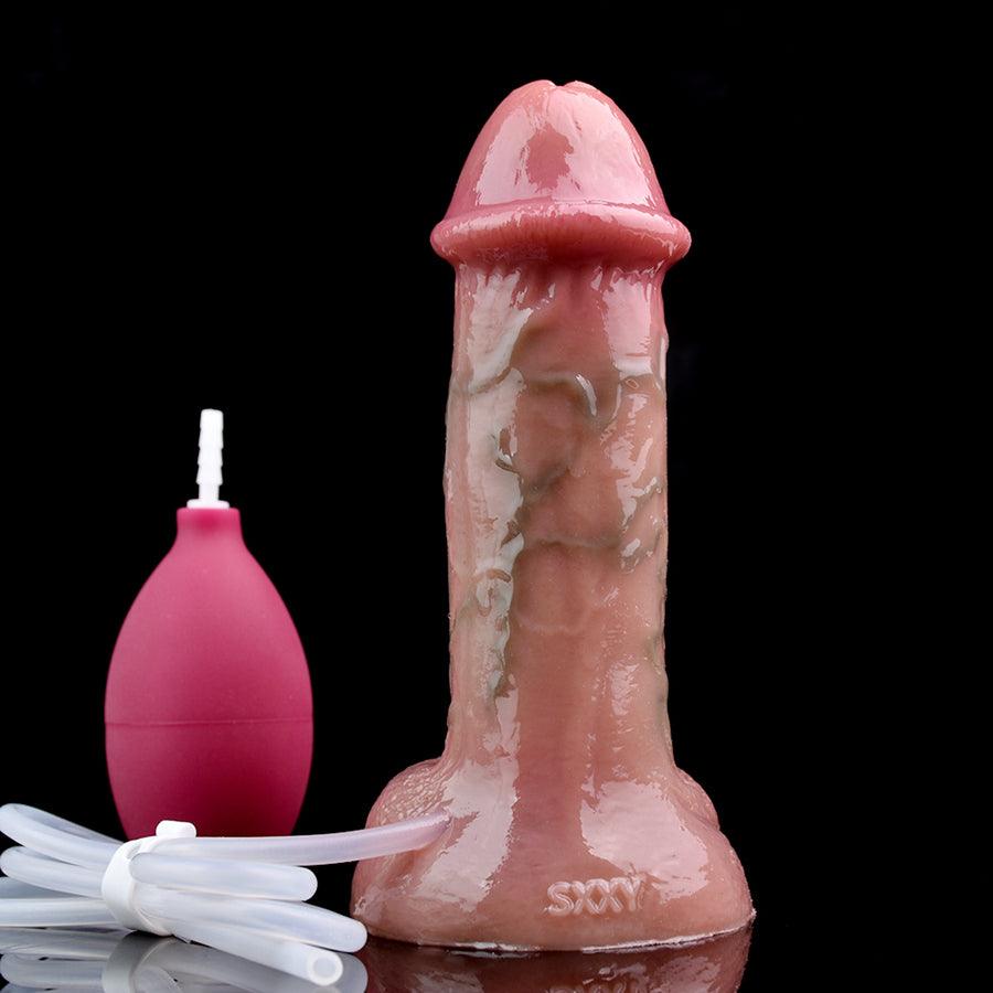 cumming dildo