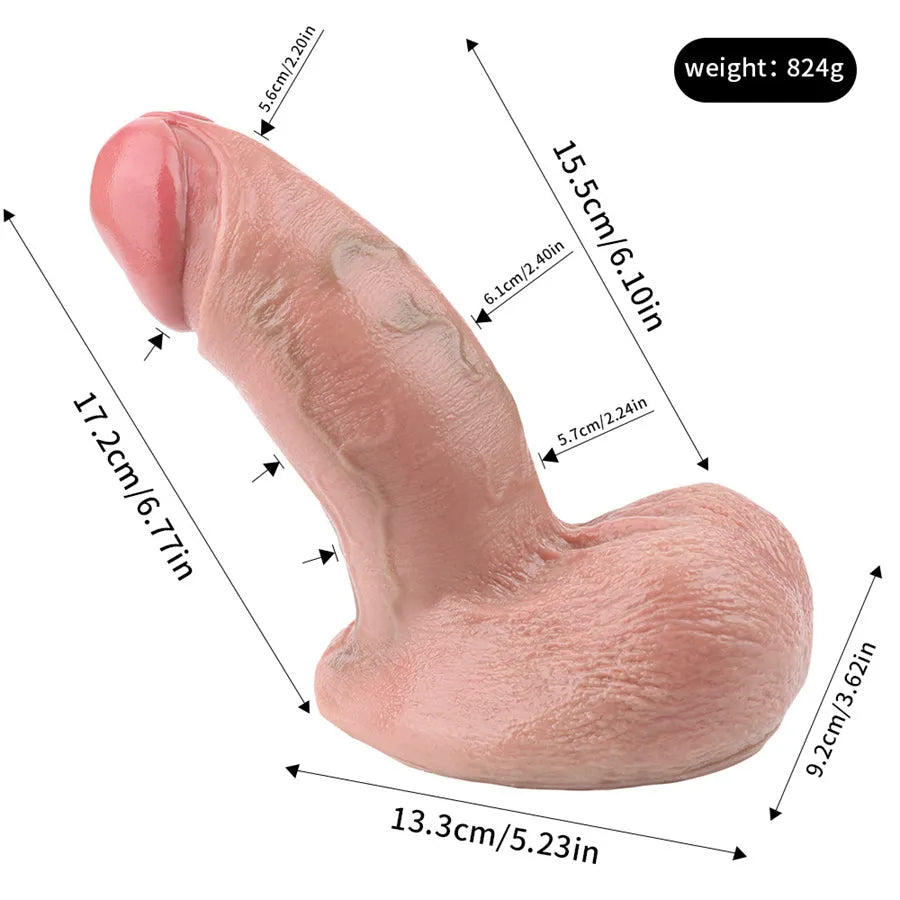 6.7 inch dildo