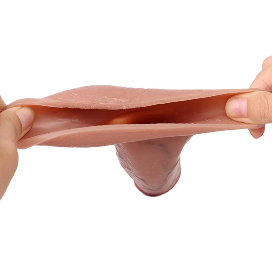 7 Inches Silicone Huge Penis Sleeve – Xinghaoya