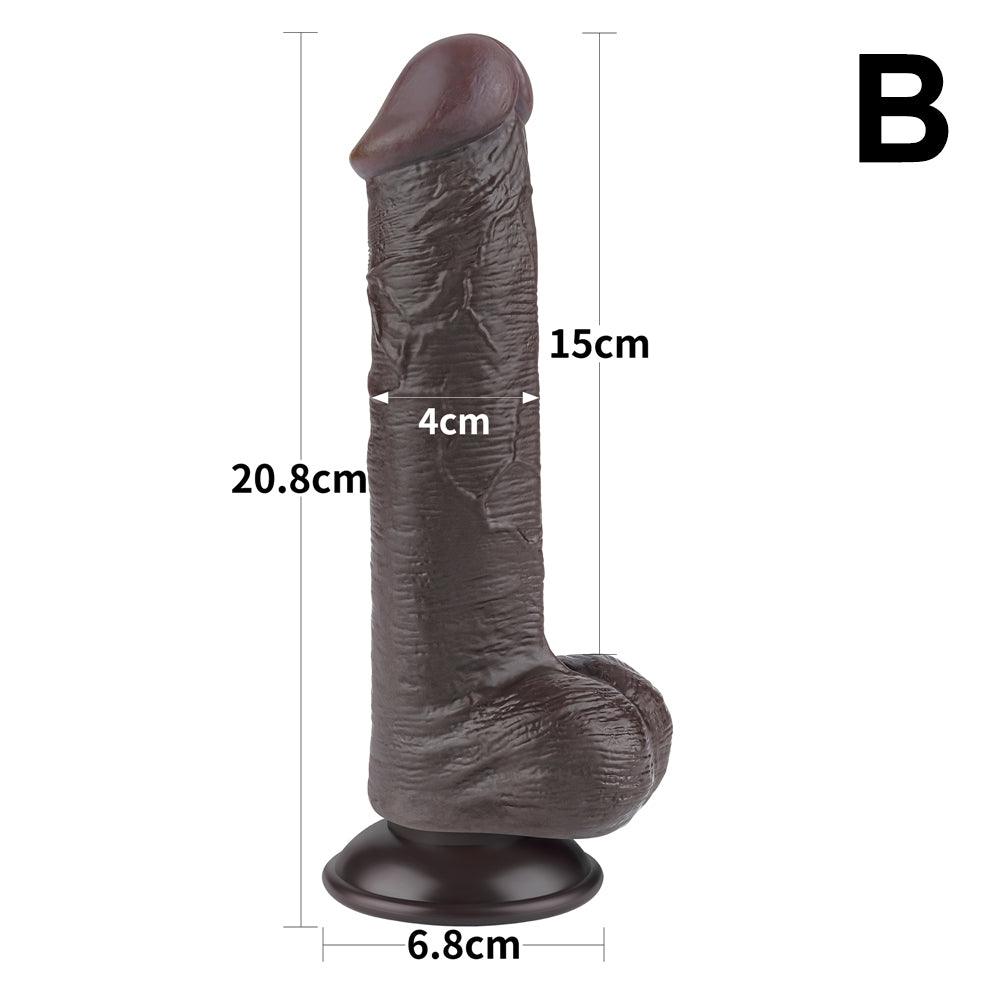 
                  
                    realistic black dildo
                  
                