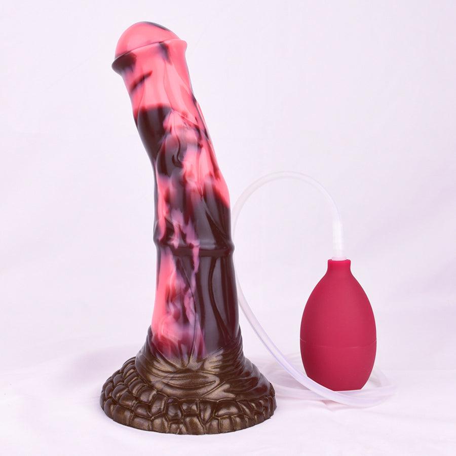 8 Inches Silicone Squirting Horse Cock Dildo