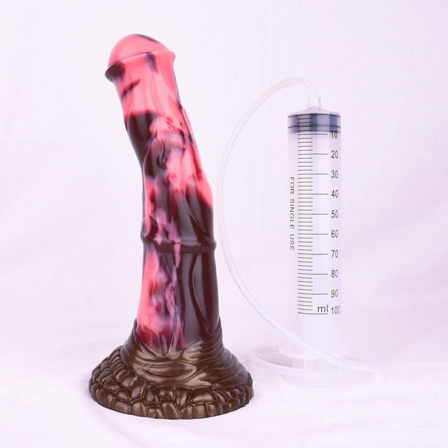 8 Inches Silicone Squirting Horse Cock Dildo