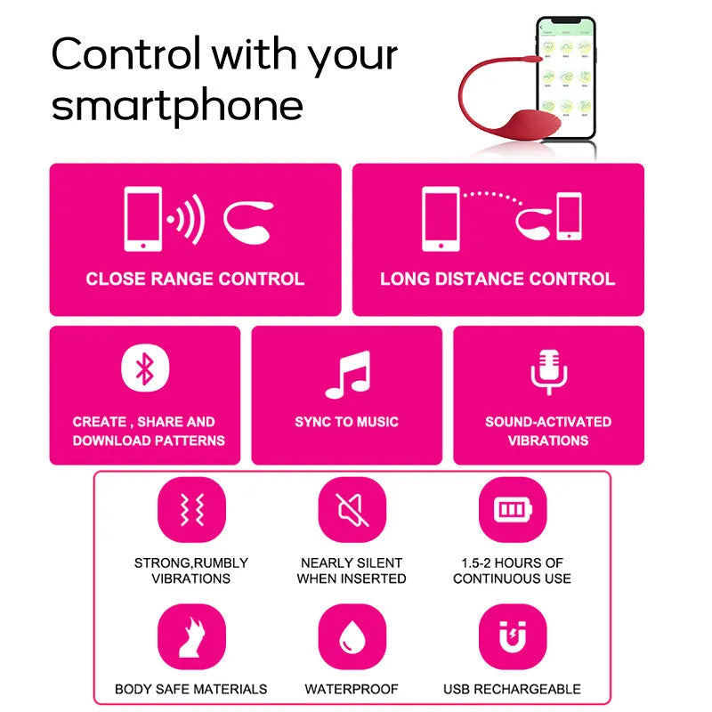 app controlled vibrator