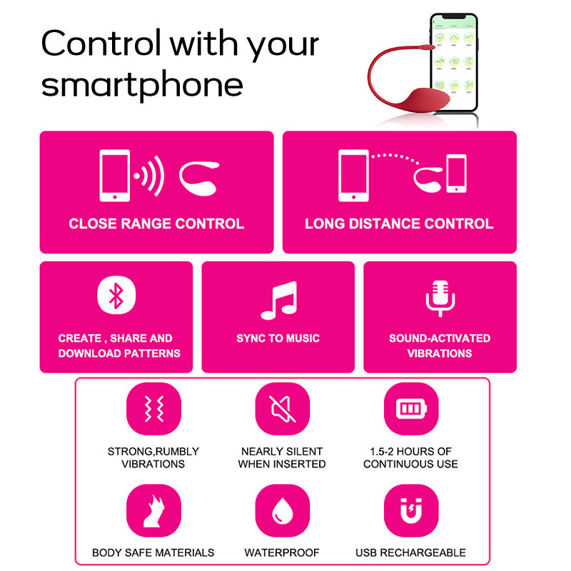 
                  
                    app controlled vibrator
                  
                