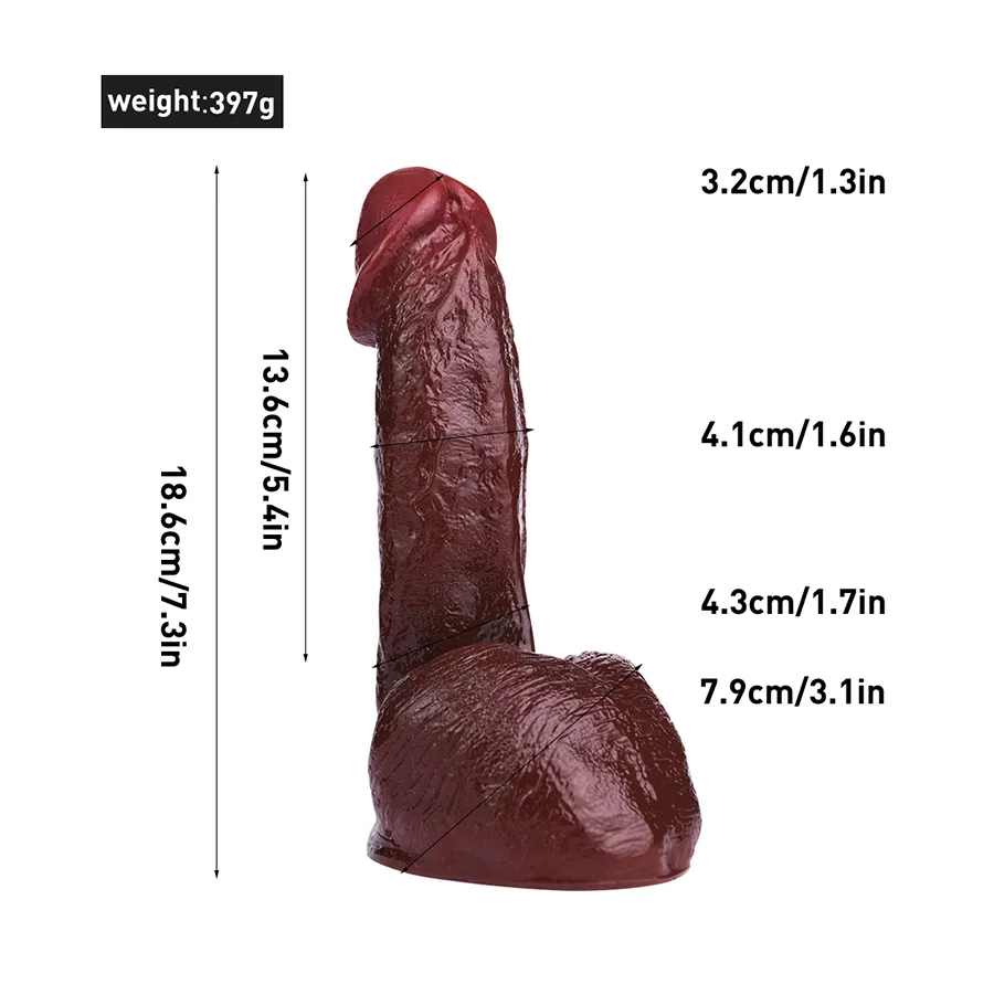 
                  
                    Jouet sexuel réaliste en silicone de 7 pouces
                  
                