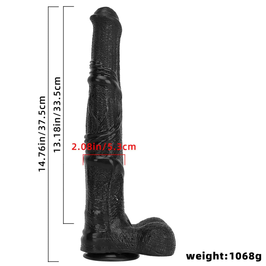 black dildo