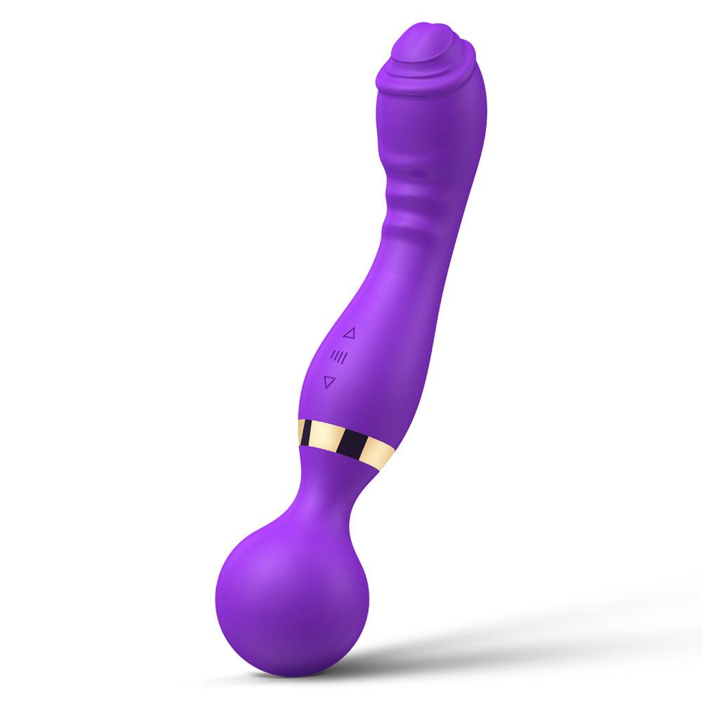 Double Head Wand Vibrator Sex Toy for Women – Xinghaoya