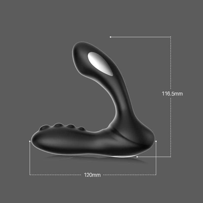 Remote Control Electric Pulse Prostate Vibrator for Men - xinghaoya official store