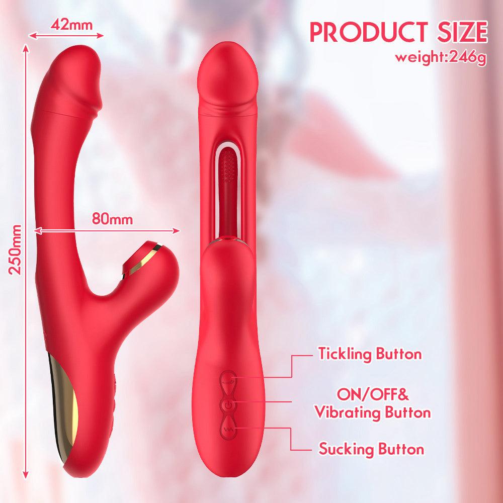 Flapping Sucking Rabbit Vibrator Sex Toys for Women - xinghaoya official store