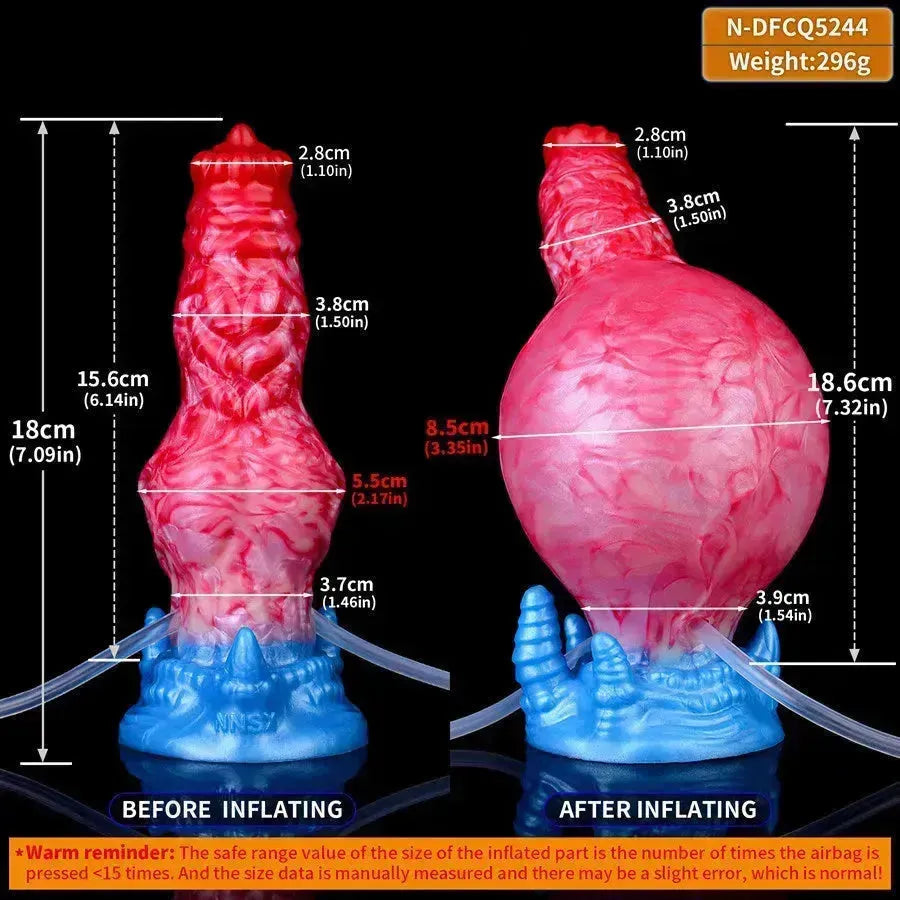 inflating dildo