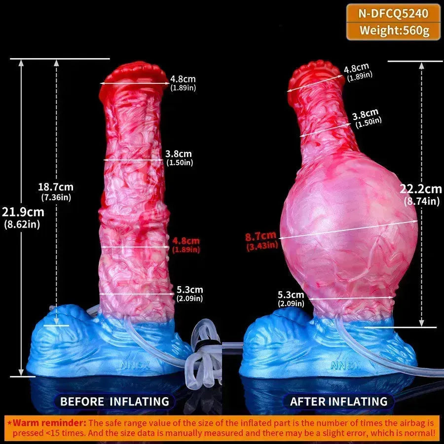 inflating dildo