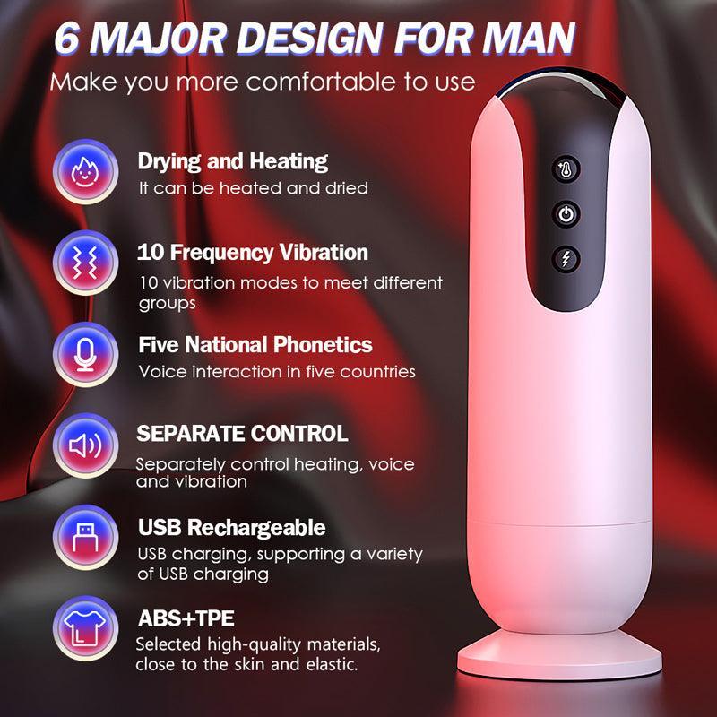 Interactive Interactive Heating Male Sex Toy - xinghaoya official store