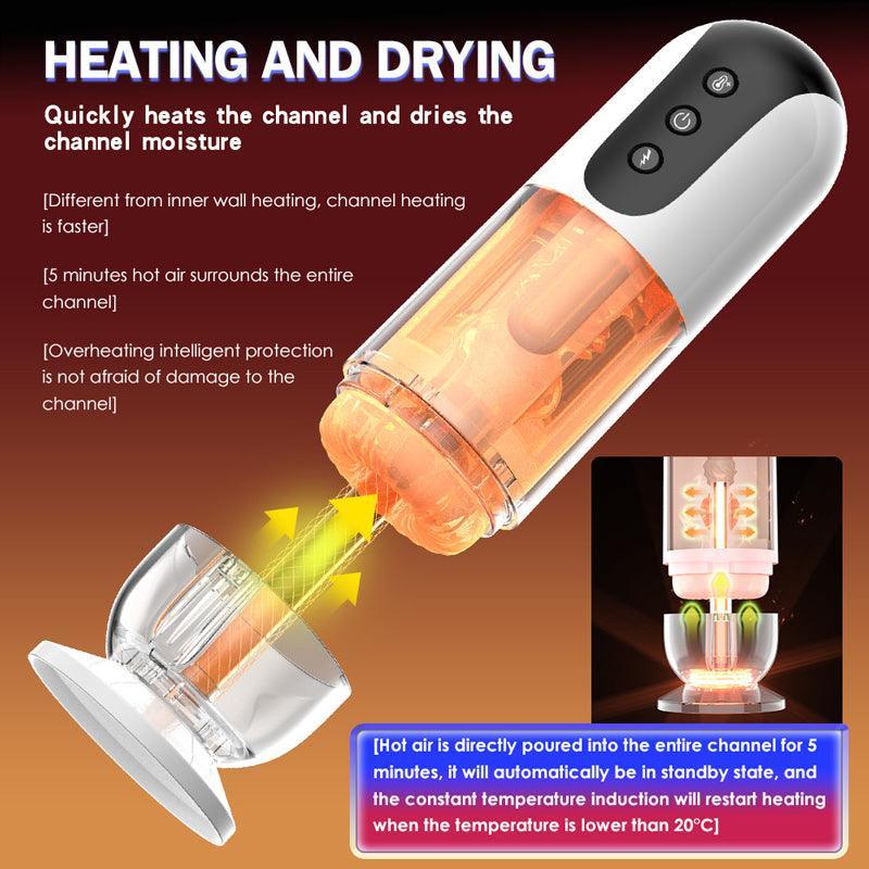 Interactive Interactive Heating Male Sex Toy - xinghaoya official store