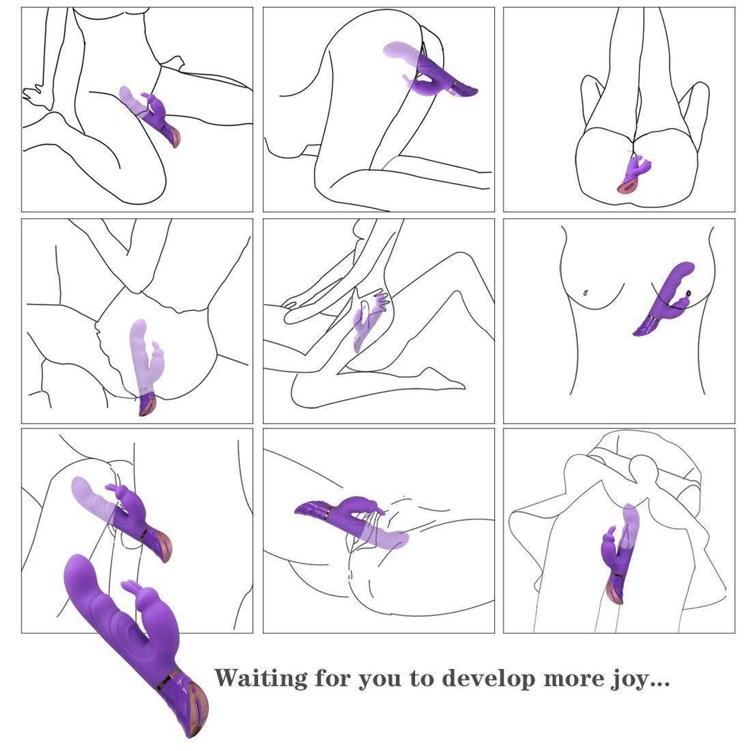 Large Rabbit Vibrator for Women - xinghaoya official store