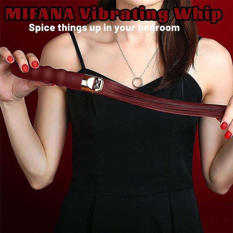 Leather Flogger Vibrator Whip Sex Toys for Couples - xinghaoya official store