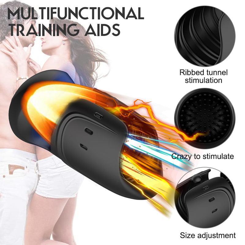 Male Penis Sex Toys Vibrating Trainer - xinghaoya official store