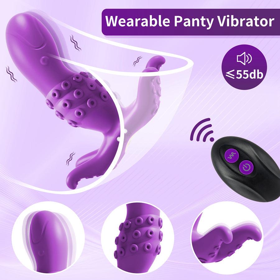 Octopus Remote Control Bluetooth Panty Vibrator – Xinghaoya