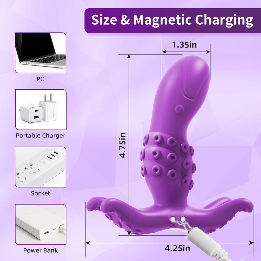 Octopus Remote Control Bluetooth Panty Vibrator – Xinghaoya