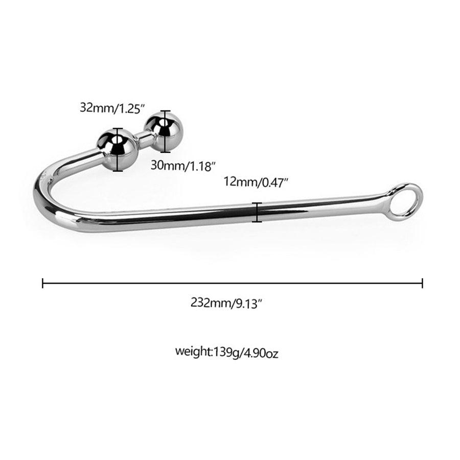 Premium Stainless Steel Anal Hook Toy for BDSM Game – Xinghaoya