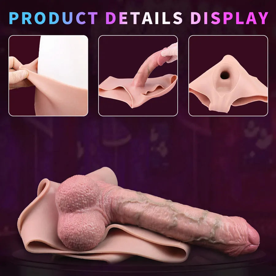 realistic hollow dildo