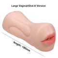 Realistic Male Sex Toys Pocket Pussy with Vaginal and Oral Pleasure - xinghaoya official store