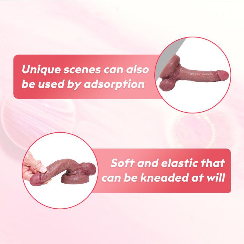 Realistic Suction Cup Silicone Dildo Sex Toys for Women - xinghaoya official store