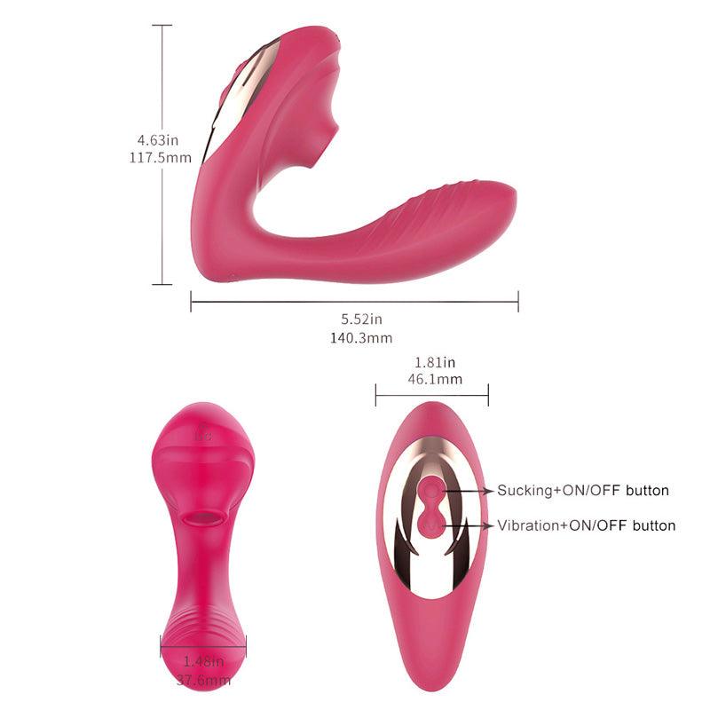 🔥🔥2-In-1 Clit Sucking G-spot Panty Vibrator - xinghaoya official store