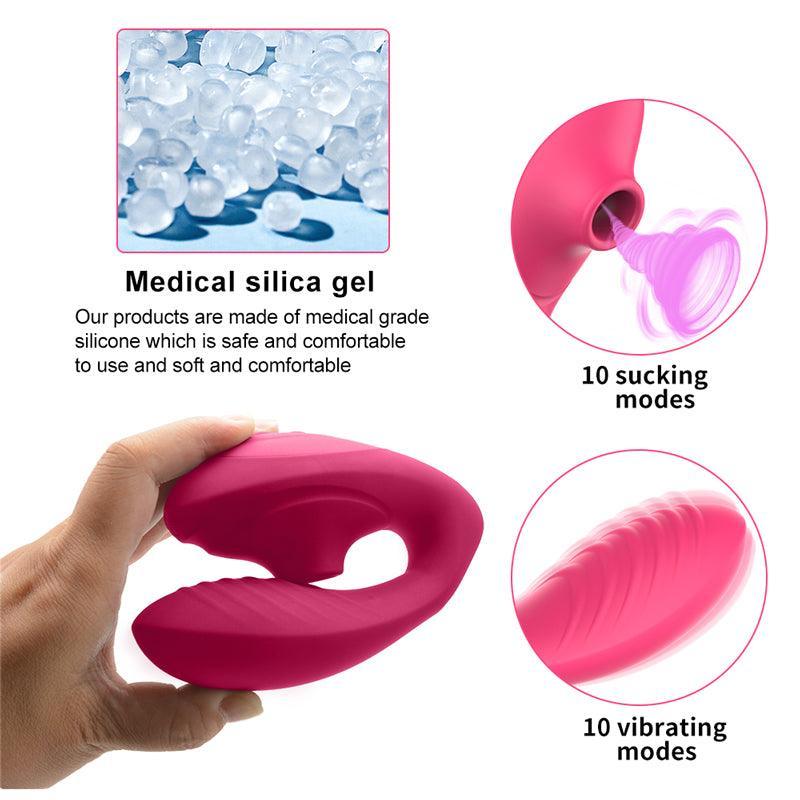 🔥🔥2-In-1 Clit Sucking G-spot Panty Vibrator - xinghaoya official store